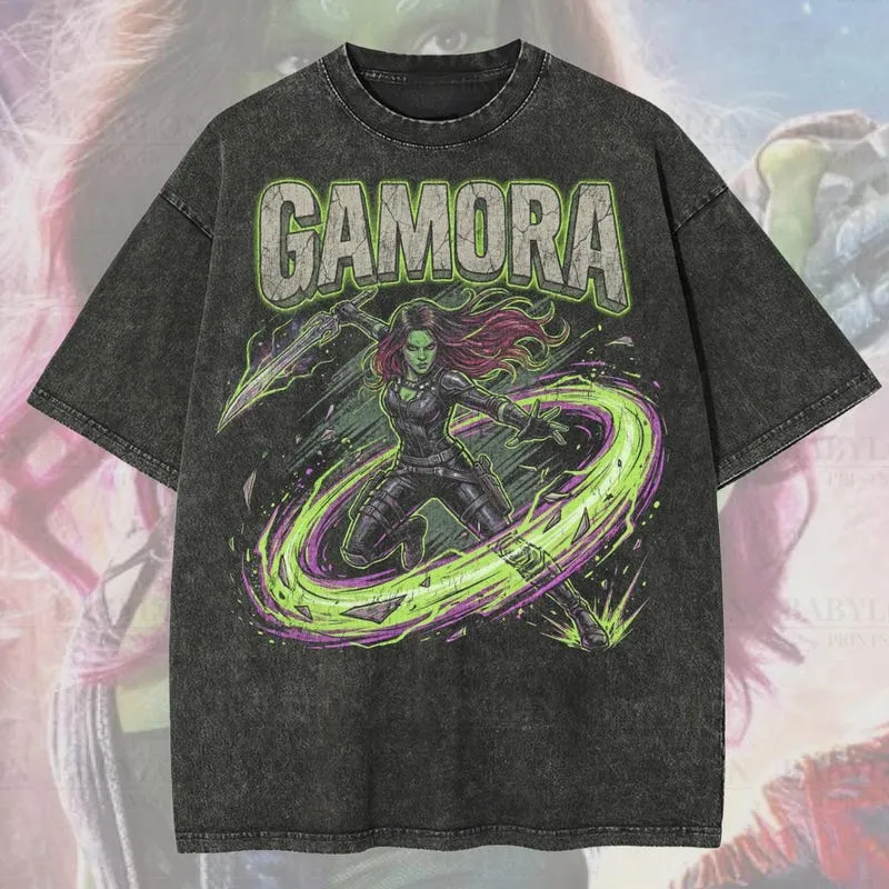 Product Gamora Marvel Disneyworld Guardians Of The T-shirt Hoodie Sweater Galaxy Tees Cosmic Rewind Merch