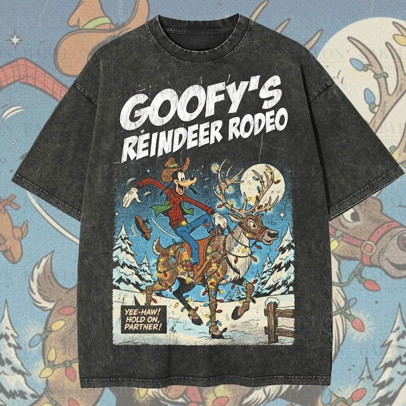 Product Goofy Christmas Vintage Gift Family T-shirt Hoodie Sweater Disneyworld Gifts