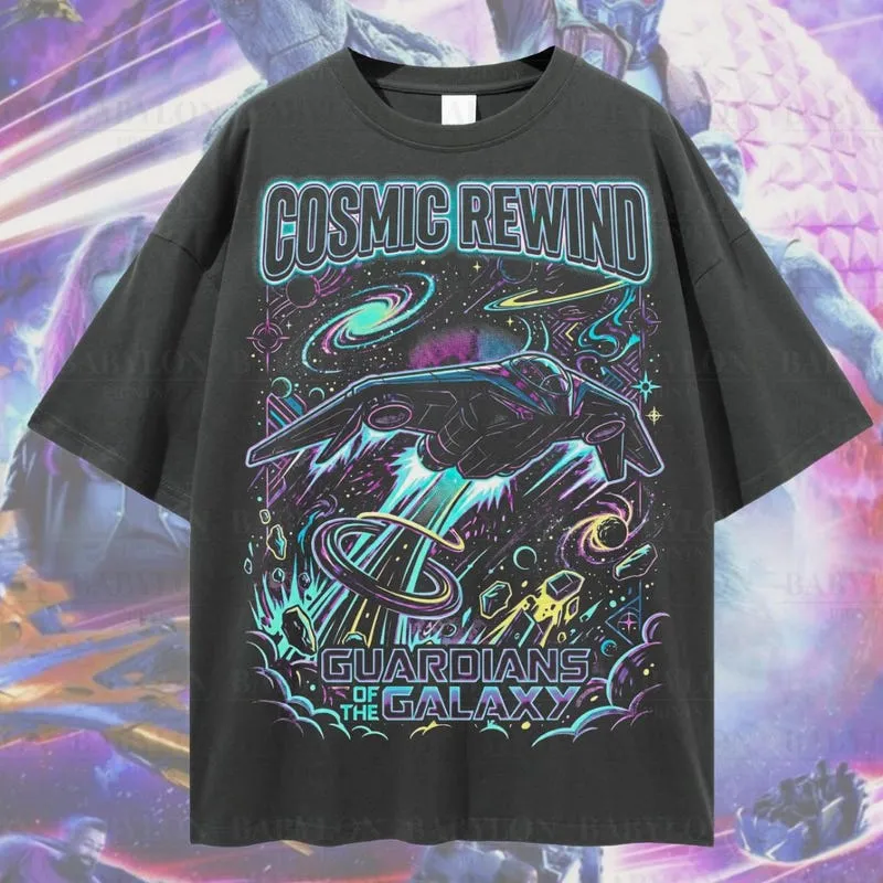 Product Guardians Of The Galaxy Cosmic Rewind Epcot T-shirt Hoodie Sweater Ride Family Trip Vacation Sweaters Marvel Gift