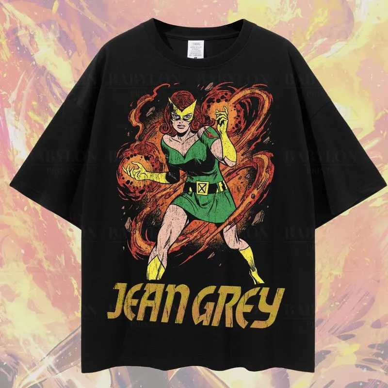 Product Jean Grey X Men Marvel Mutant Graphic 97 T-shirt Hoodie Sweater Phoenix Xmen Fan Gift