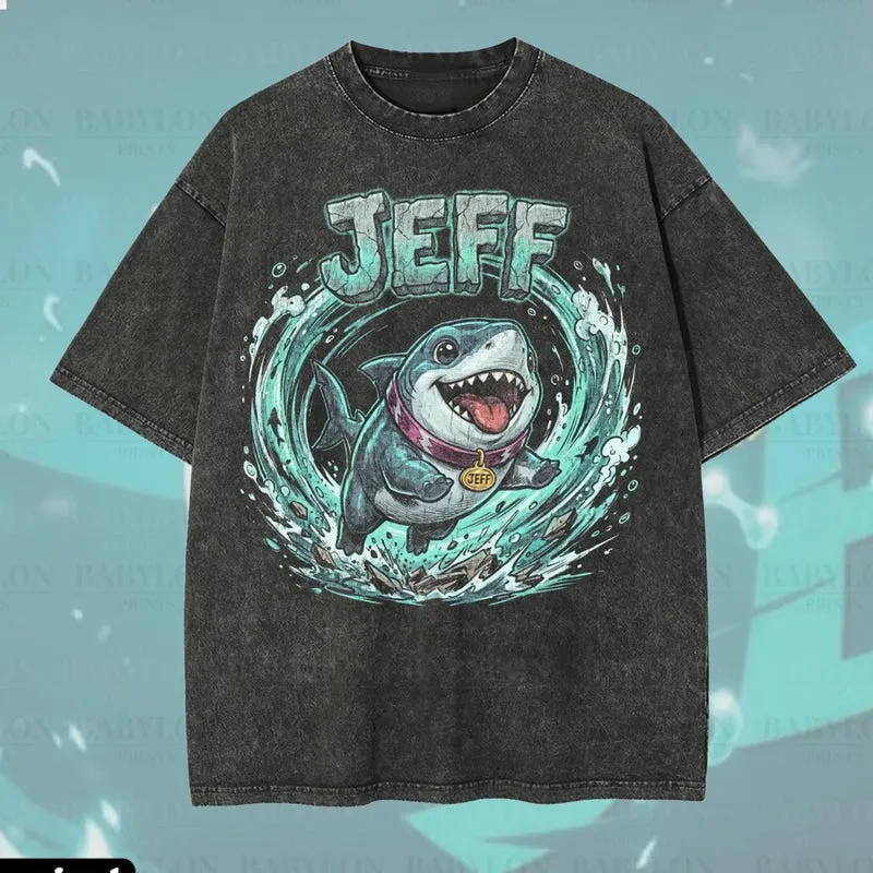 Product Jeff The Land Shark Marvel Comics Retro T-shirt Hoodie Sweater Avengers Merch