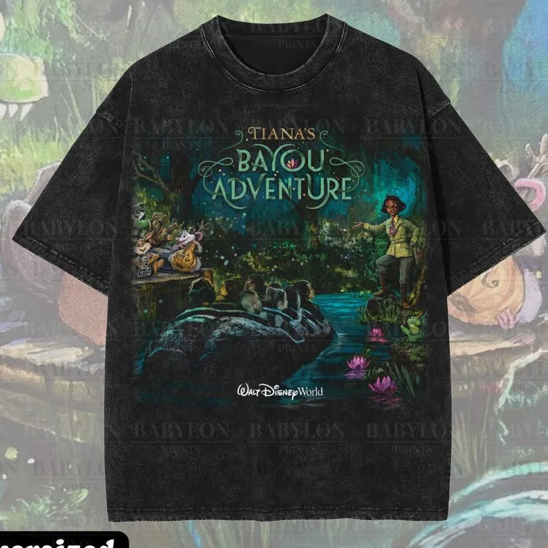 Product Princess Tianas Bayou Adventure Tiana Palace T-shirt Hoodie Sweater And The Frog