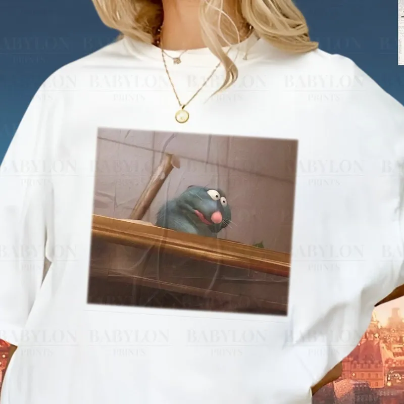 Product Ratatouille Meme Anyone Can Cook Remy T-shirt Hoodie Sweater Mouse Chef Epcot Disneyworld