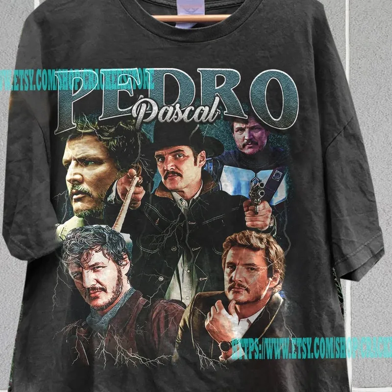 Product Pedro Pascal Vintage Style Unisex T-shirt Hoodie Sweater