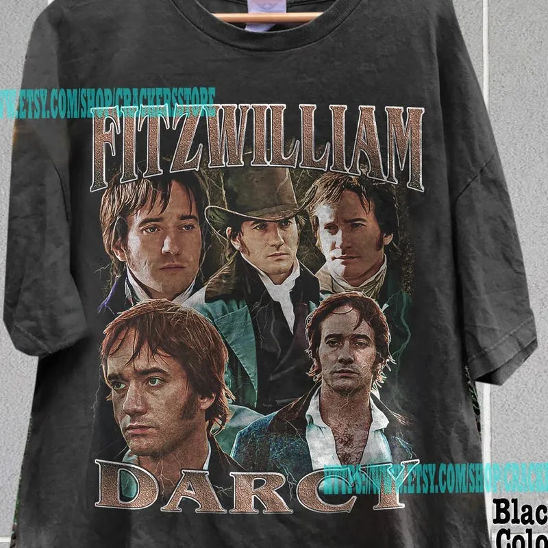 Product Retro Fitzwilliam Darcy Pride And Prejudice T-shirt Hoodie Sweater