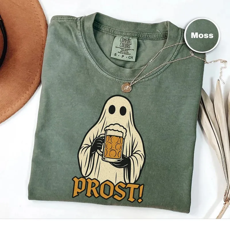 Product Oktoberfest Prost Beer Halloween Funny T-shirt Hoodie Sweater Drinking Graphic German 2025 Festival