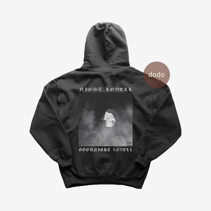 Product Night Lovell Rap Music Goodnight Album Merch T-shirt Hoodie Sweater Unisex Rapper Clothing