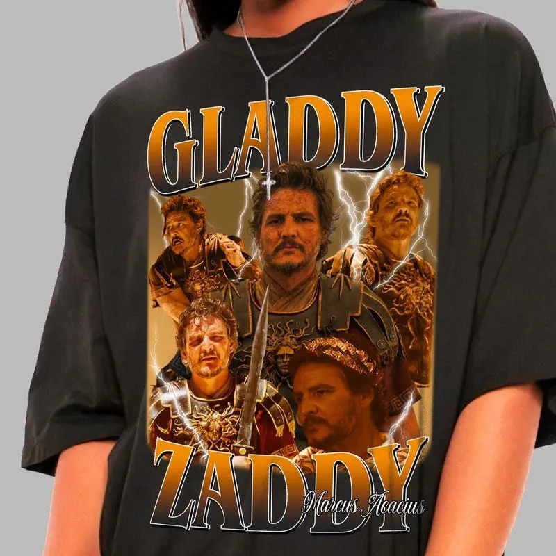 Product Gladdy Zaddy Marcus Acacius Gladiator T-shirt Hoodie Sweater