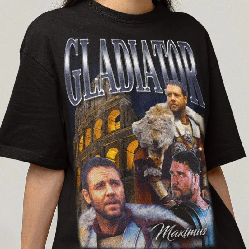 Product Gladiator Movie Russell Crowe Maximus Graphic T-shirt Hoodie Sweater