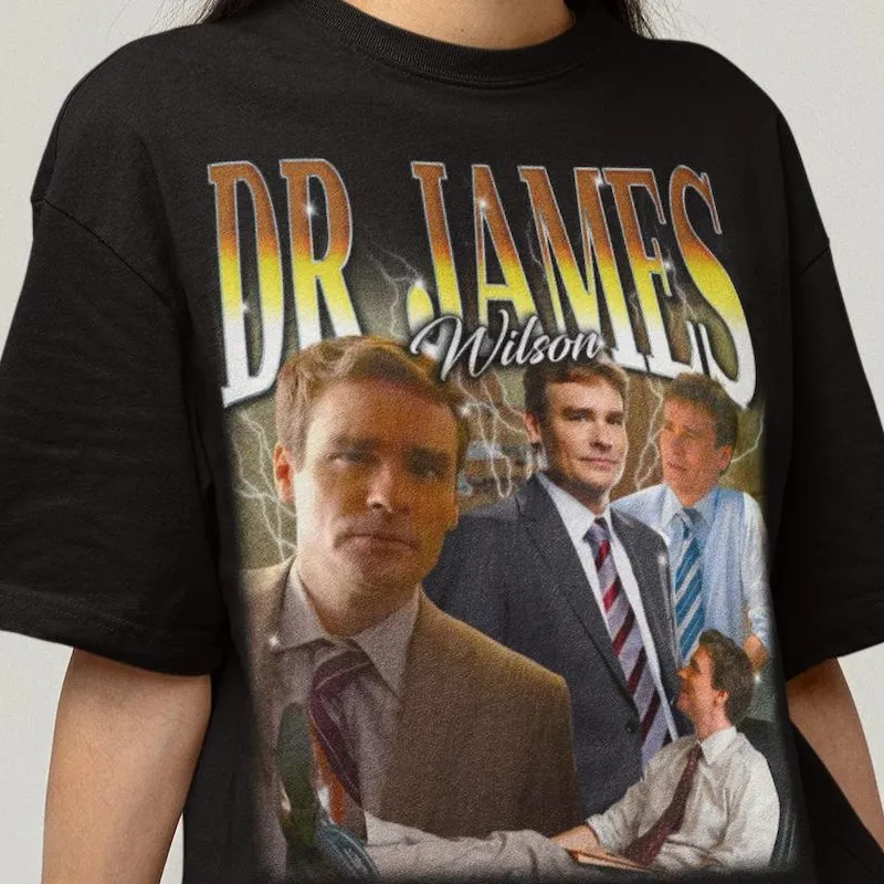 Product James Wilson Dr Gregory House Hugh Laurie T-shirt Hoodie Sweater Vintage Movie