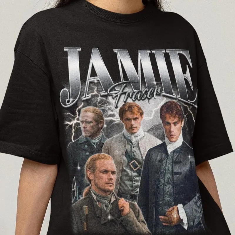 Product Jamie Fraser Sam Heughan Outlander Tv Show T-shirt Hoodie Sweater Merch