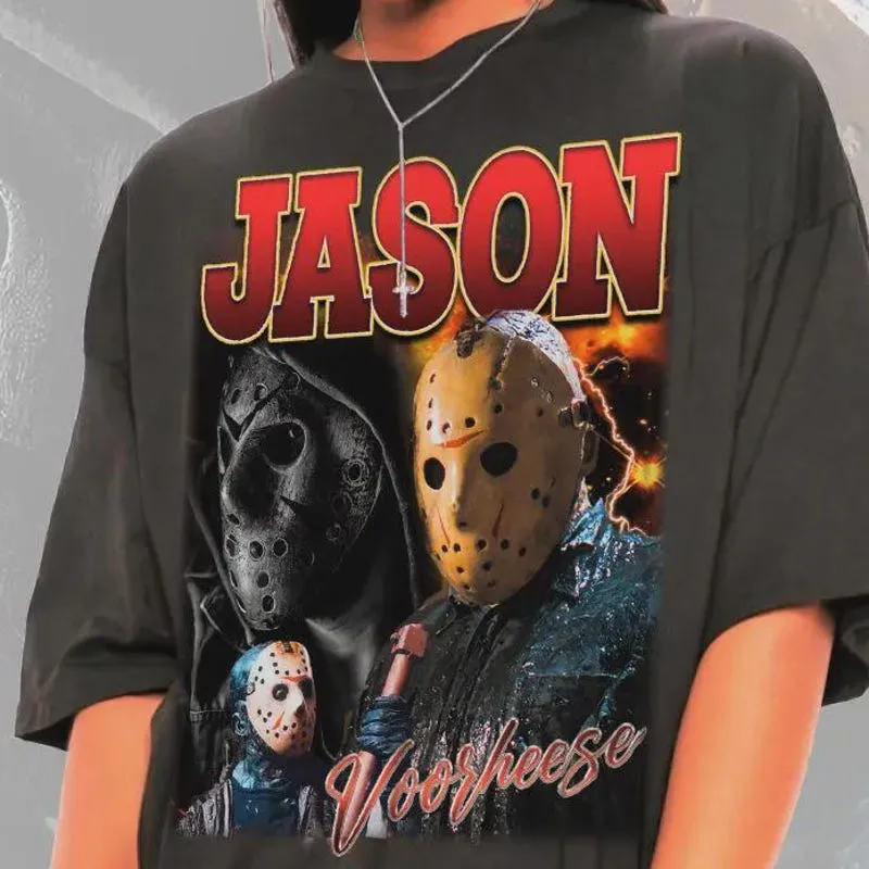 Product Jason Voorhees Horror Movie Unisex Graphic T-shirt Hoodie Sweater