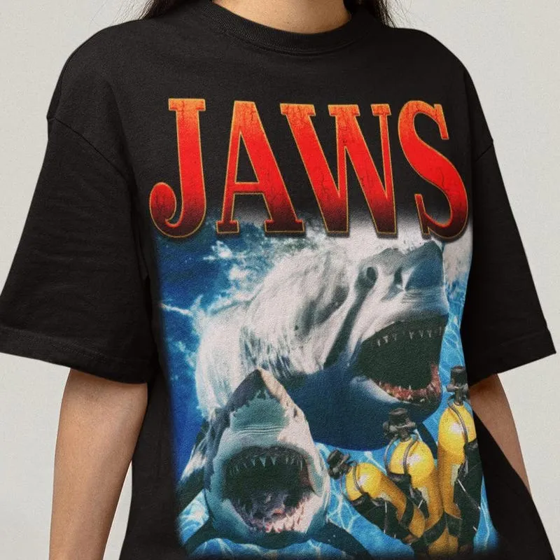 Product Jaws Movie Halloween Horror Graphic T-shirt Hoodie Sweater