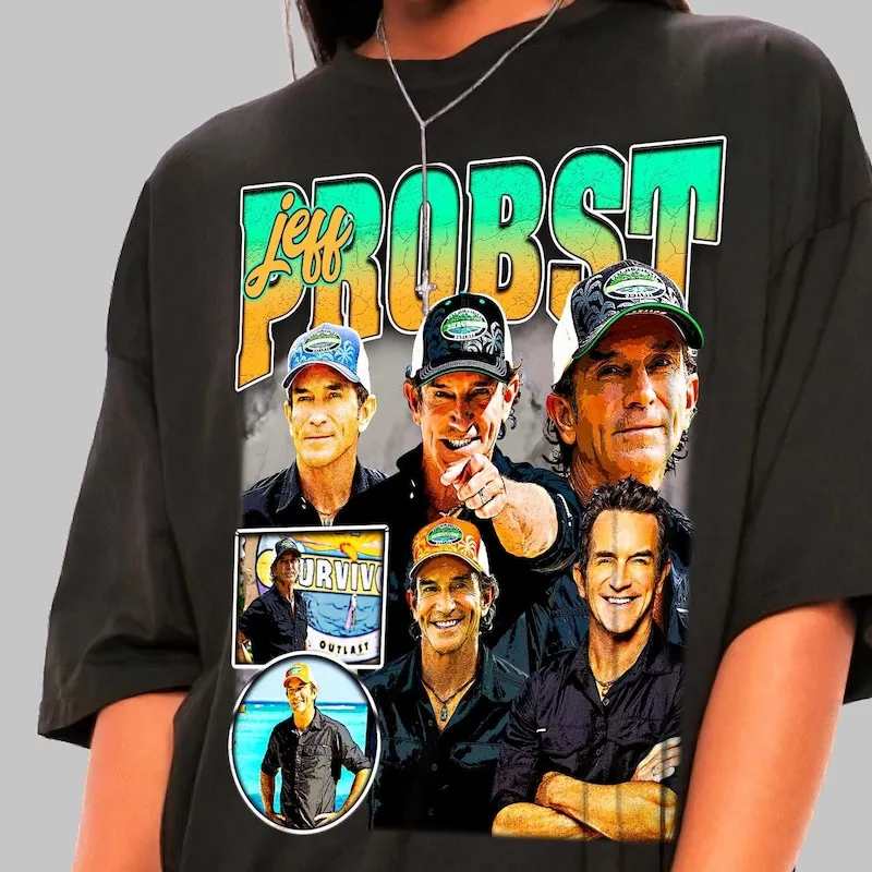 Product Jeff Probst Graphic Unisex Fan T-shirt Hoodie Sweater