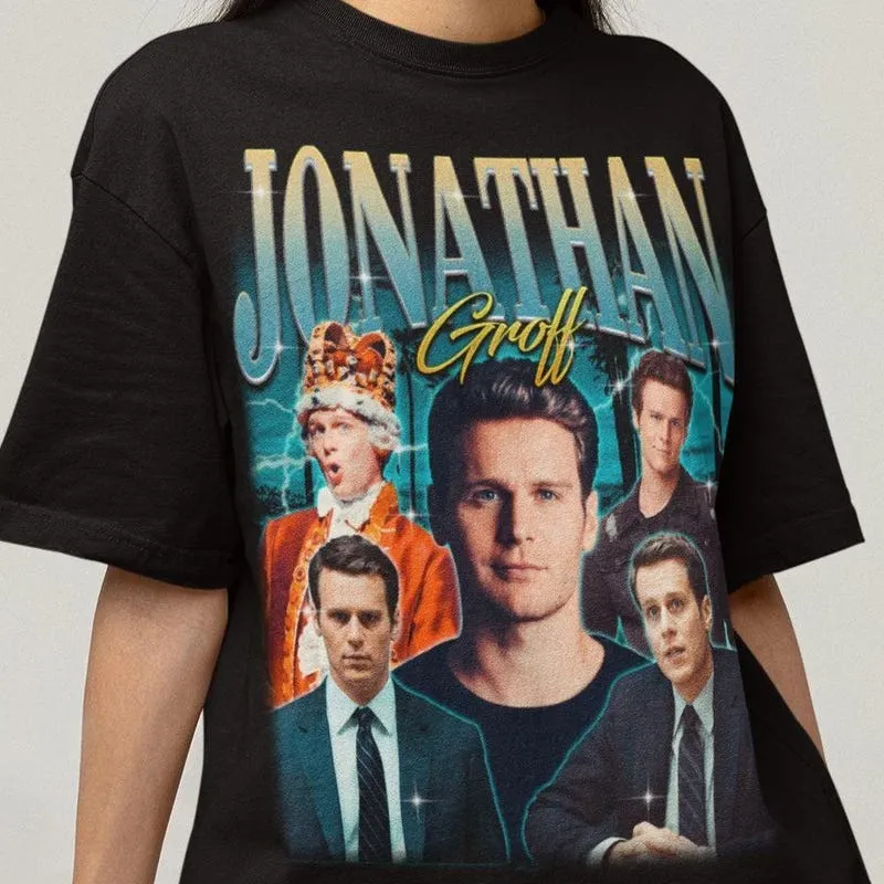 Product Jonathan Groff Collage Actor Fan Merch T-shirt Hoodie Sweater