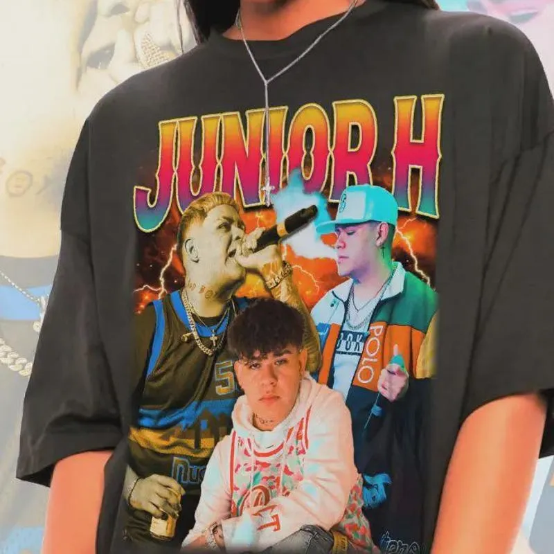 Product Junior H Graphic Unisex Cotton T-shirt Hoodie Sweater