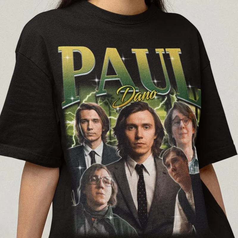Product Paul Dano Collage Actor Merch T-shirt Hoodie Sweater