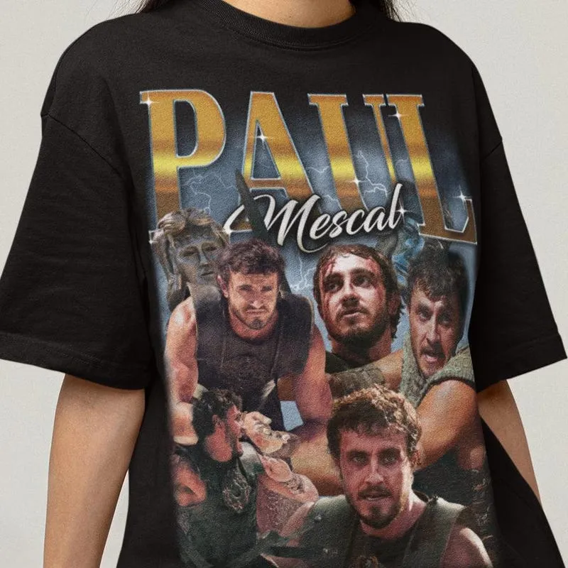 Product Paul Mescal Graphic Unisex Cotton T-shirt Hoodie Sweater