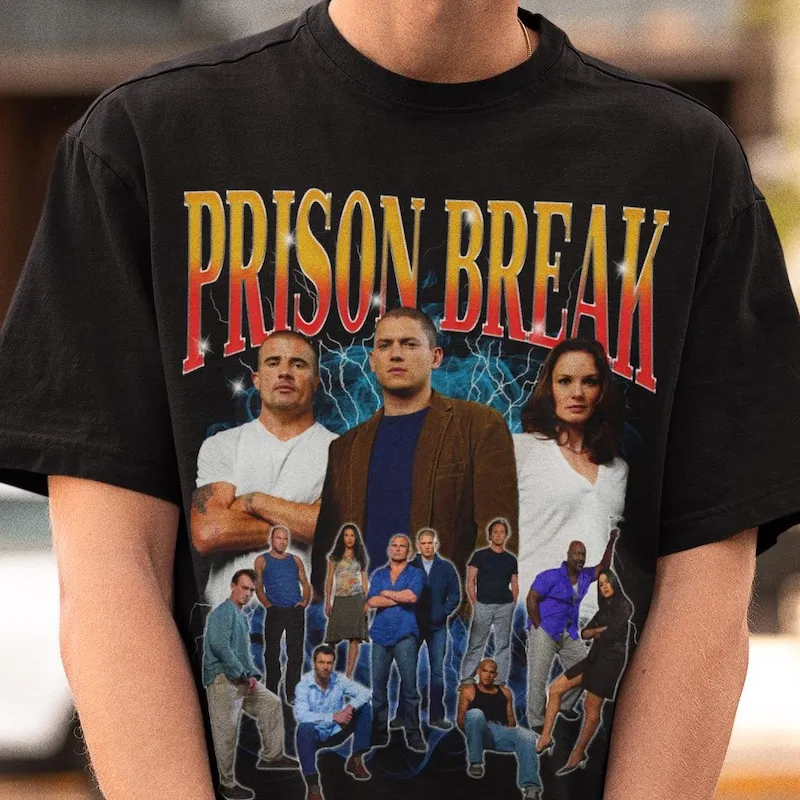 Product Prison Break Tv Series Michael Scofield Fan T-shirt Hoodie Sweater