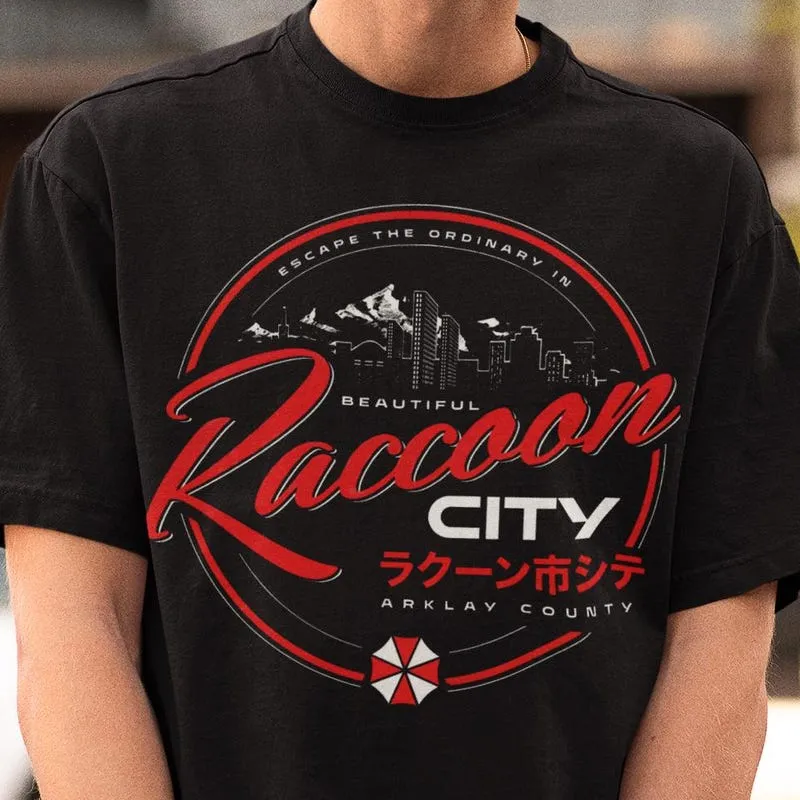 Product Raccoon City Resident Evil Inspired Umbrella T-shirt Hoodie Sweater Symbol