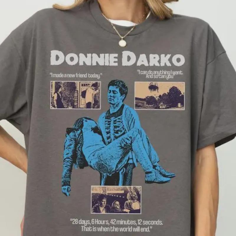 Product Retro Donnie Darko Movie Jake Gyllenhaal T-shirt Hoodie Sweater