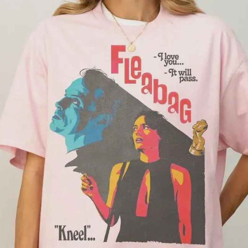 Product Retro Fleabag Graphic Phoebe Waller Bridge T-shirt Hoodie Sweater Andrew Scott