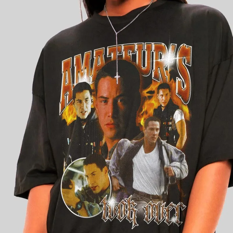 Product Retro Keanu Reeves Graphic 90s Movie T-shirt Hoodie Sweater