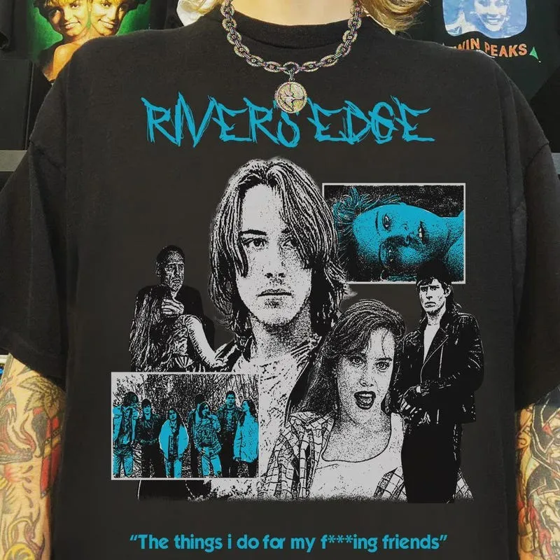 Product Rivers Edge 1986 Keanu Reeves Retro Movie T-shirt Hoodie Sweater