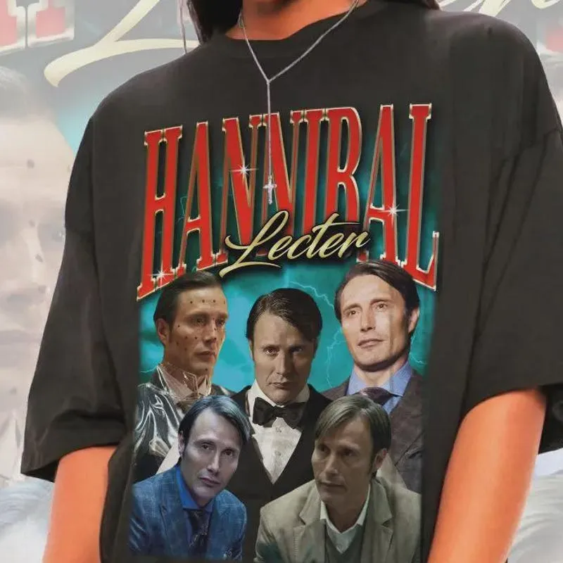 Product Unisex Hannibal Lecter Mads Mikkelsen Gifts T-shirt Hoodie Sweater