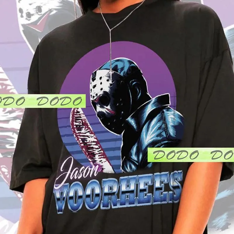 Product Unisex Jason Voorhees Horror Graphic T-shirt Hoodie Sweater