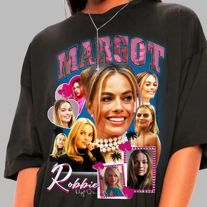 Product Unisex Margot Robbie Graphic Vintage Style T-shirt Hoodie Sweater