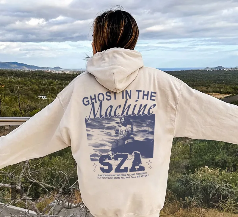 Product Ghost In The Machine Sza Kill Bill Vintage T-shirt Hoodie Sweater Retro Unisex