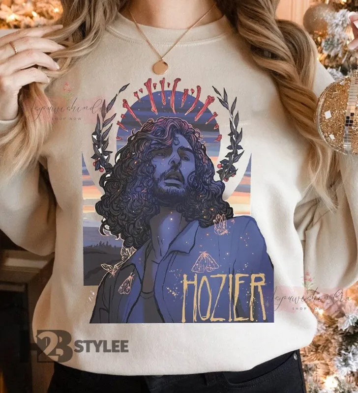 Product Hozier Unknown Unreal Unearth Vintage Concert T-shirt Hoodie Sweater Gift For Fan Unisex