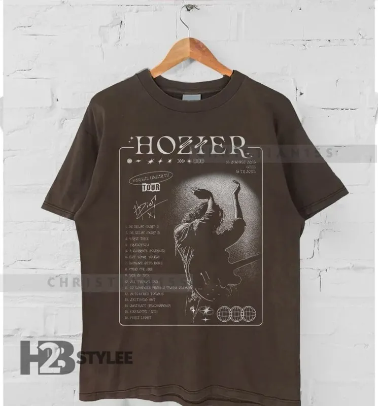 Product Hozier Unreal Unearth Tour Vintage Retro Unisex T-shirt Hoodie Sweater