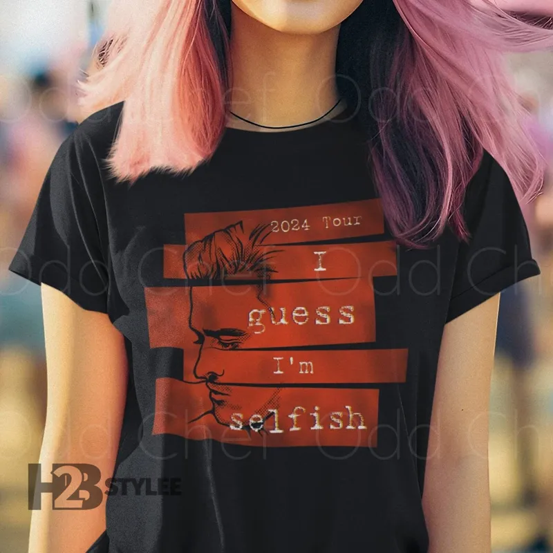 Product I Guess M Selfish 2024 Tour Justin Timberlake T-shirt Hoodie Sweater Vintage Unisex