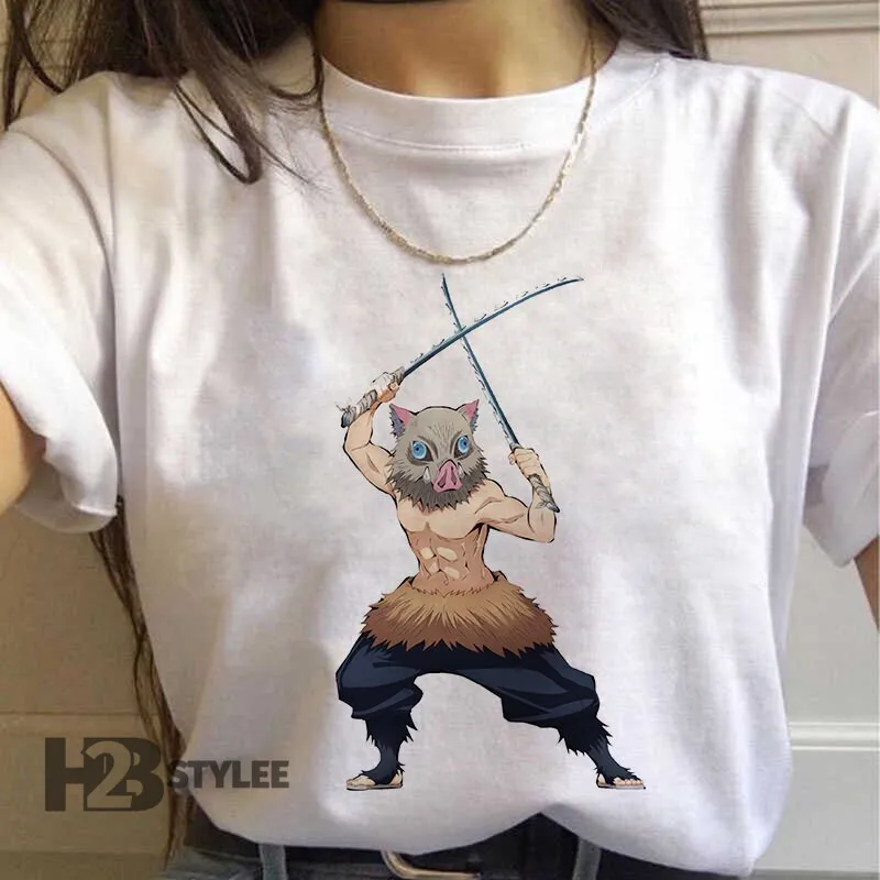 Product Inosuke Hashibira Demon Slayer Anime Manga T-shirt Hoodie Sweater Vintage Graphic Unisex