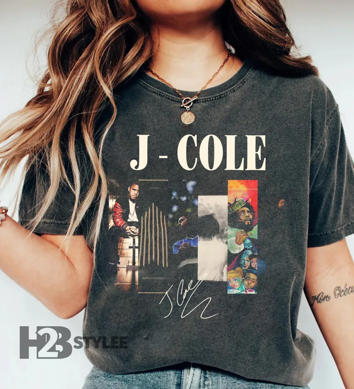Product J Cole Vintage Retro Unisex T-shirt Hoodie Sweater