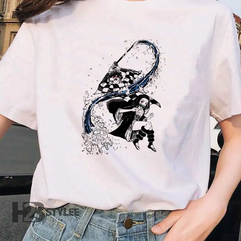 Product Kamado Tanjiro Nezuko Demon Slayer Anime Manga T-shirt Hoodie Sweater Vinage Graphic Unisex