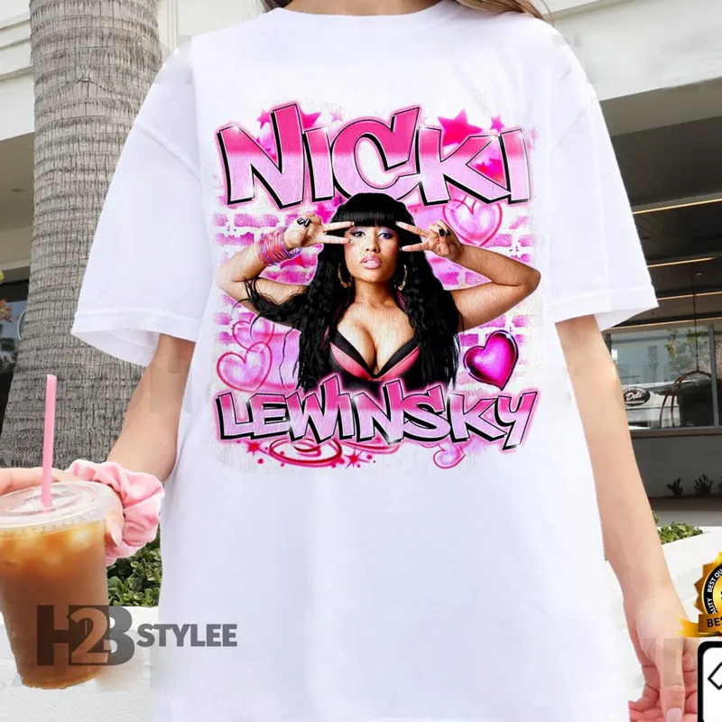 Product Nicki Minaj Lewinsky Vintage Retro Unisex T-shirt Hoodie Sweater