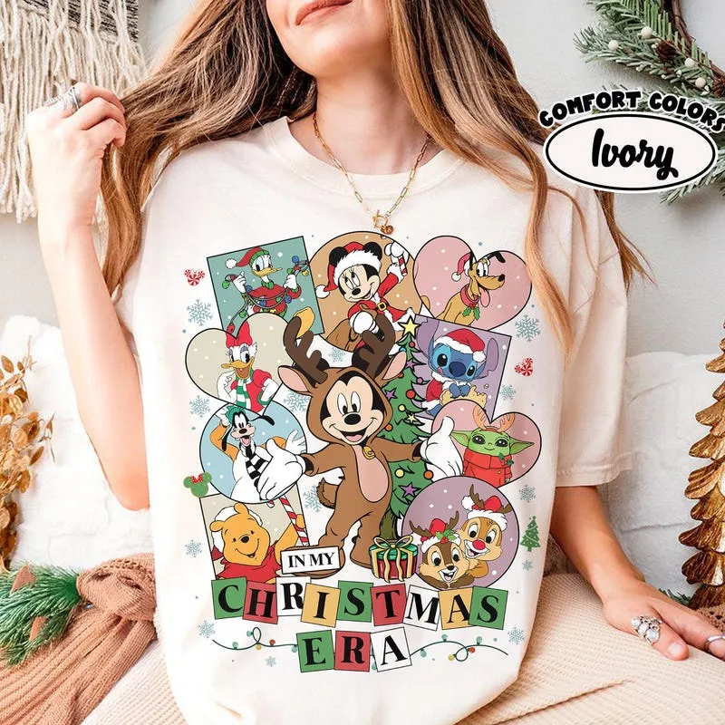Product In My Christmas Era Mickey And Friends T-shirt Hoodie Sweater Trip