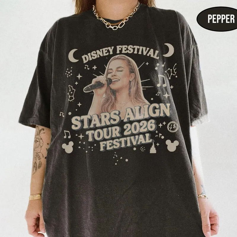 Product Retro Freya Skye Silent Treatment Sweaters T-shirt Hoodie Sweater Stars Align Tour 2026 Festival Channel Zombies 4 Nova Bright Concert Music