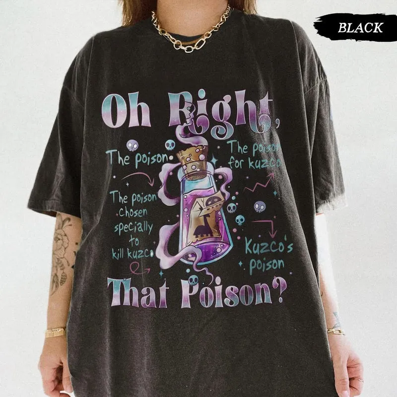 Product Retro Kuzco Llama Poison Pick Your Funny T-shirt Hoodie Sweater Emperor New Groove Top Halloween Party 2025
