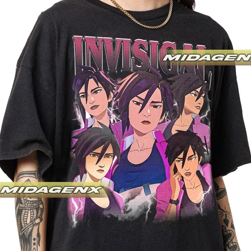 Product Invisigal Dispatch Game 2025 Graphic Laura T-shirt Hoodie Sweater Bailey Unisex Iy75