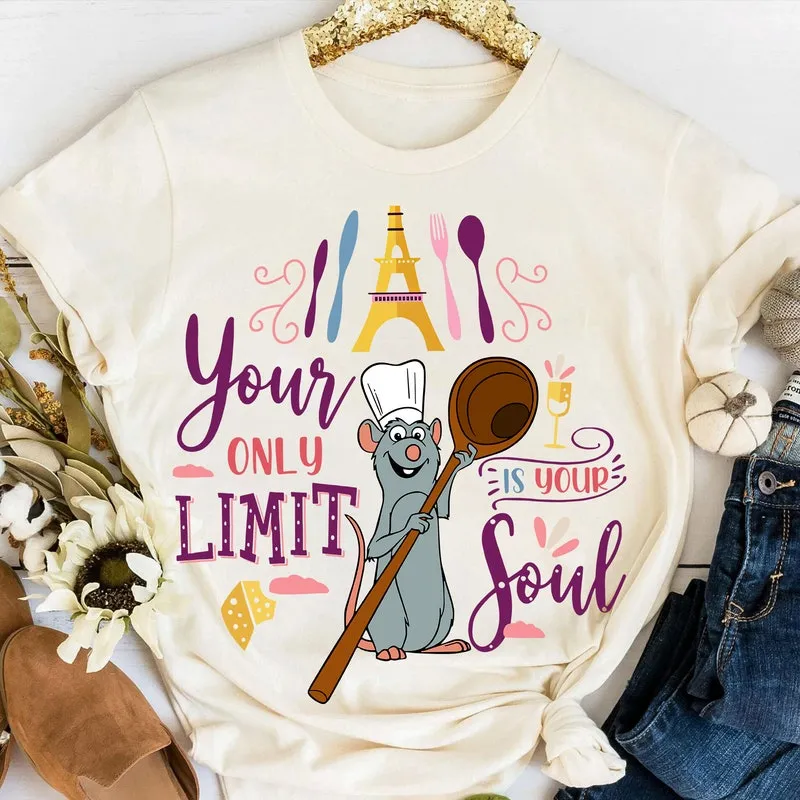 Product Ratatouille Remy Pixar Anyone Can Cook T-shirt Hoodie Sweater Disneyland Family Vacation Magic Kingdom