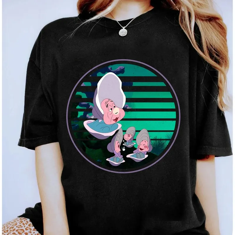 Product Retro Curious Young Little Baby Oysters T-shirt Hoodie Sweater Alice In Wonderland Disneyland Family Walt World