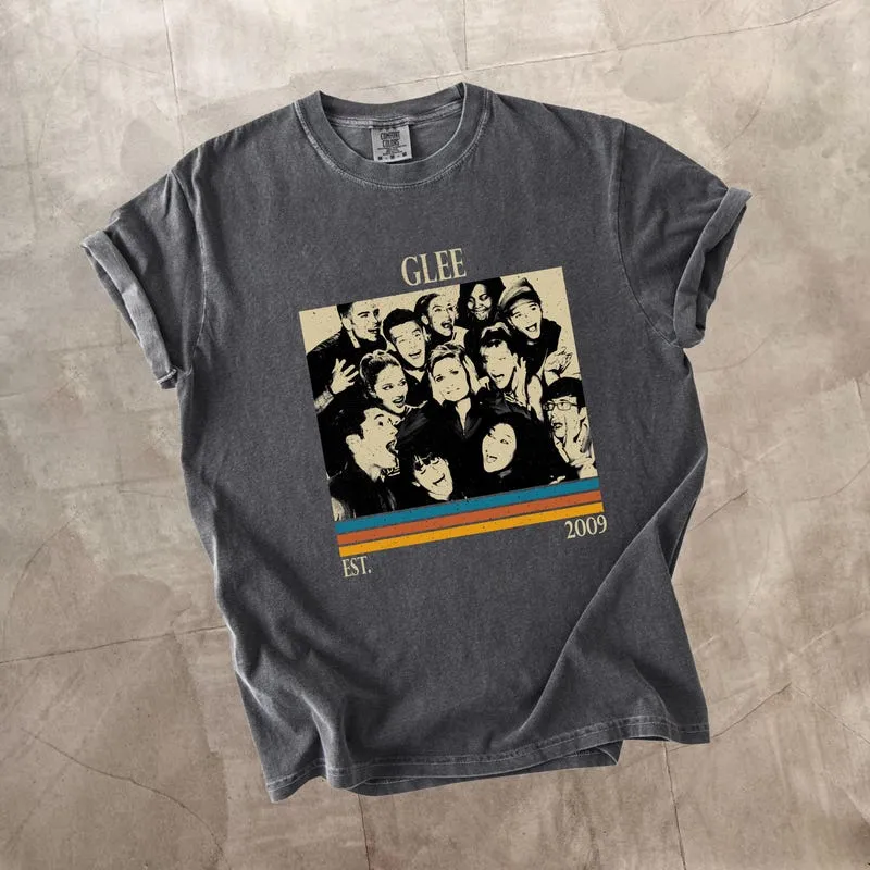 Product Glee Retro Tv Series T-shirt Hoodie Sweater
