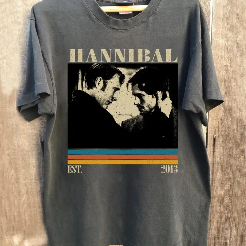 Product Hannibal Tv Series Vintage Retro Movie T-shirt Hoodie Sweater