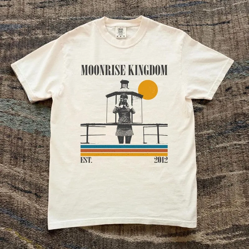 Product Moonrise Kingdom Retro Movie T-shirt Hoodie Sweater
