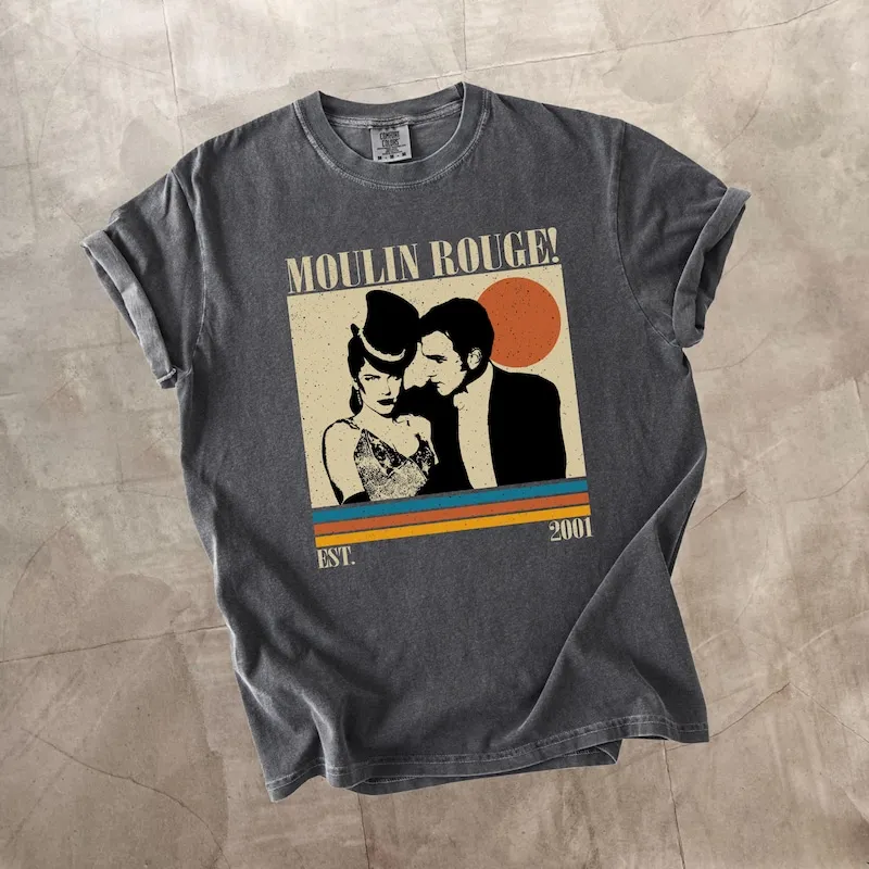 Product Moulin Rouge Movie Retro Film T-shirt Hoodie Sweater