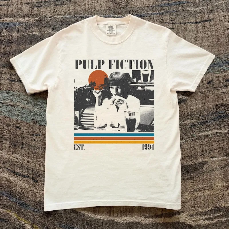 Product Pulp Fiction Movie Retro T-shirt Hoodie Sweater